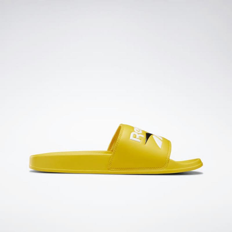 Sandale Reebok Classic Dama Galbeni/Albi/Negrii Romania DE3610LJ